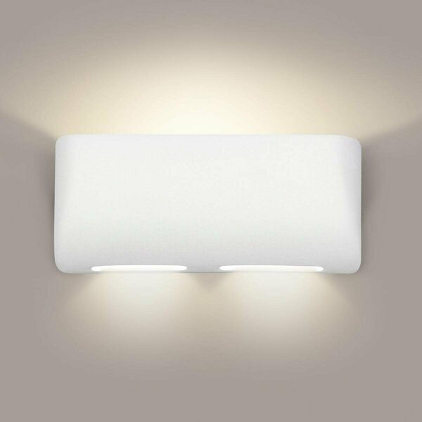 A19 Lighting Gran Coronado E26 Base Dimmable LED Wall Sconce, Bisque 1304-2LEDE26